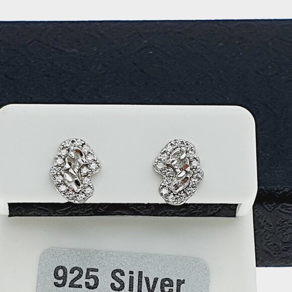 - 925 sterling silver luxury CZ earrings for women/girls, Best for RJUS21… - Picture 10 of 11